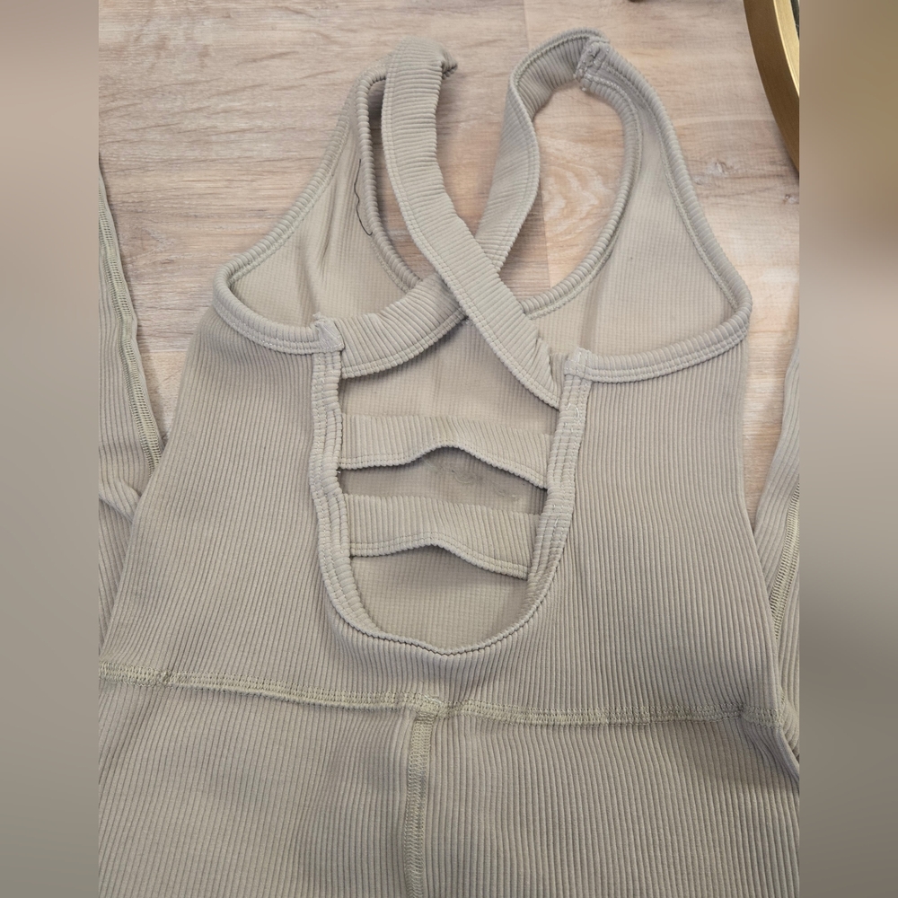 Free People Tan Women's Jumpsuit - Picture 3 of 4